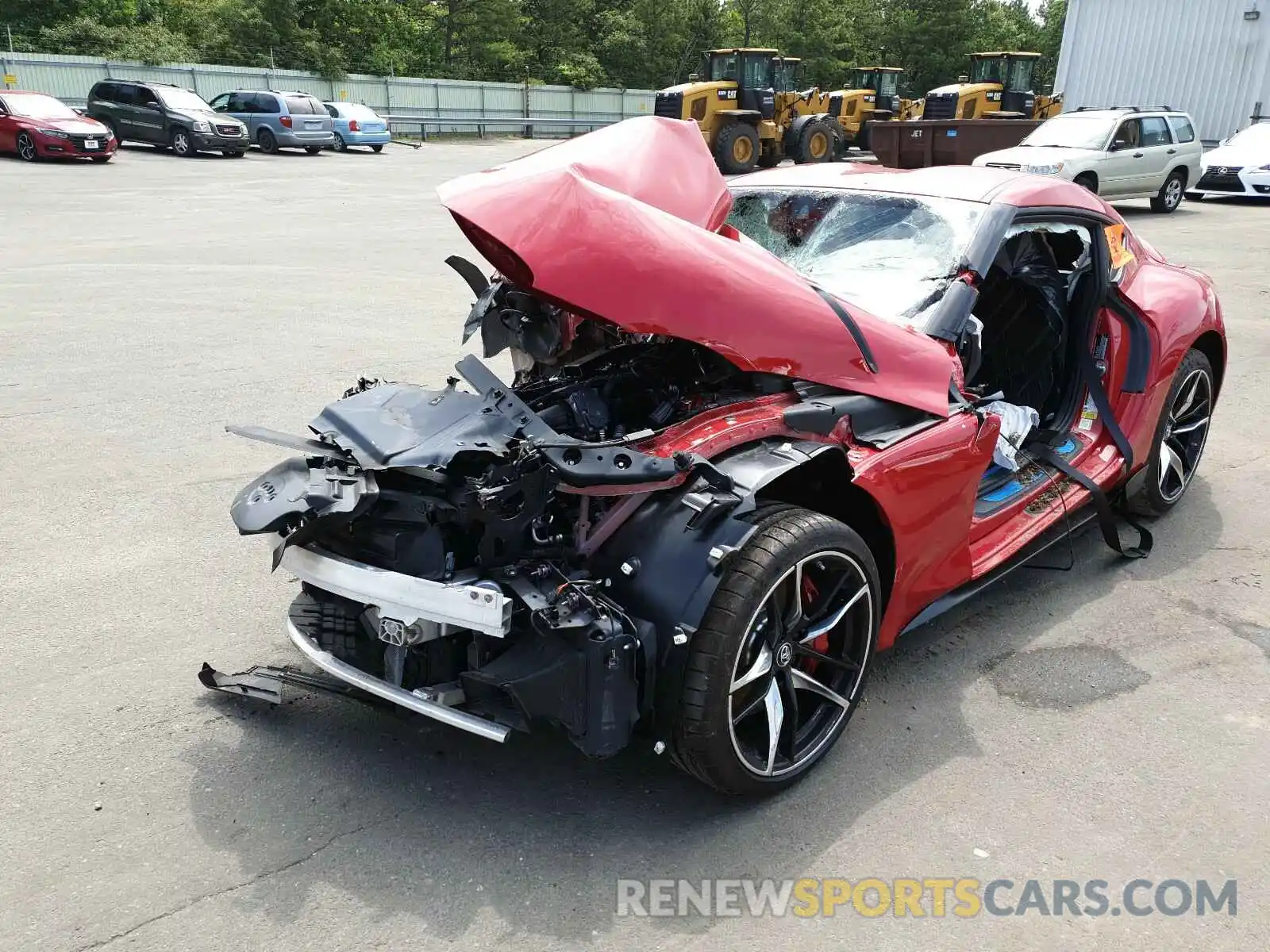 2 Photograph of a damaged car WZ1DB4C02LW027900 TOYOTA SUPRA 2020