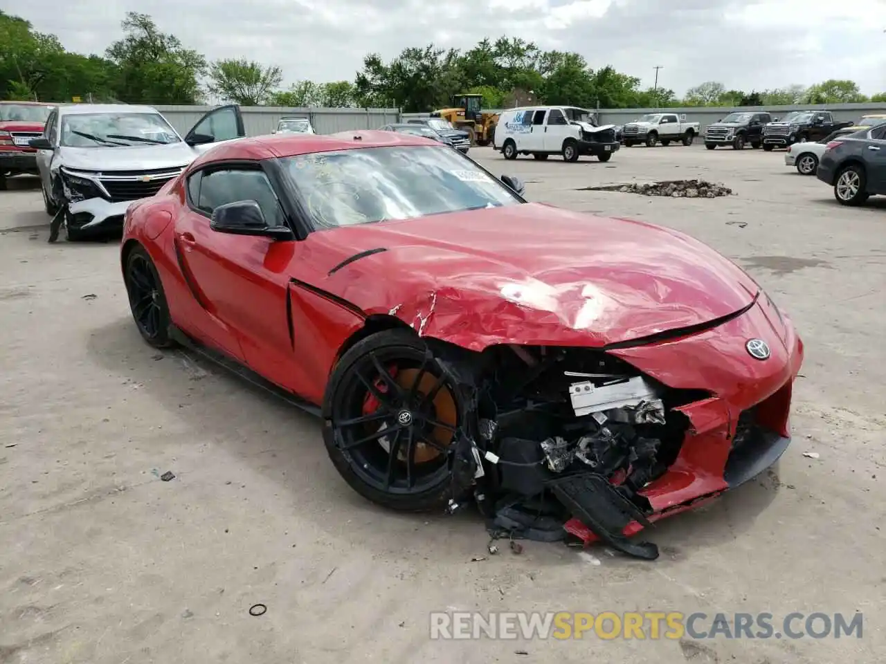 1 Photograph of a damaged car WZ1DB4C03LW021023 TOYOTA SUPRA 2020