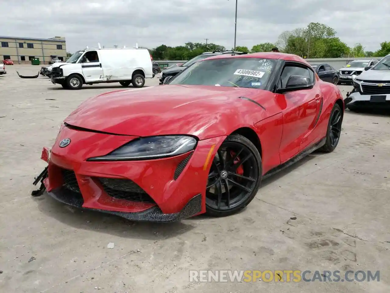 2 Photograph of a damaged car WZ1DB4C03LW021023 TOYOTA SUPRA 2020