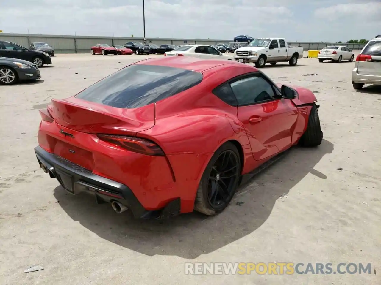 4 Photograph of a damaged car WZ1DB4C03LW021023 TOYOTA SUPRA 2020