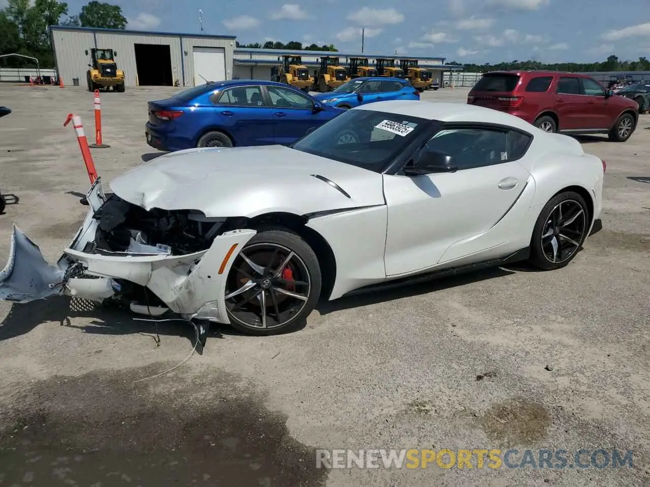 1 Photograph of a damaged car WZ1DB4C03LW026030 TOYOTA SUPRA 2020