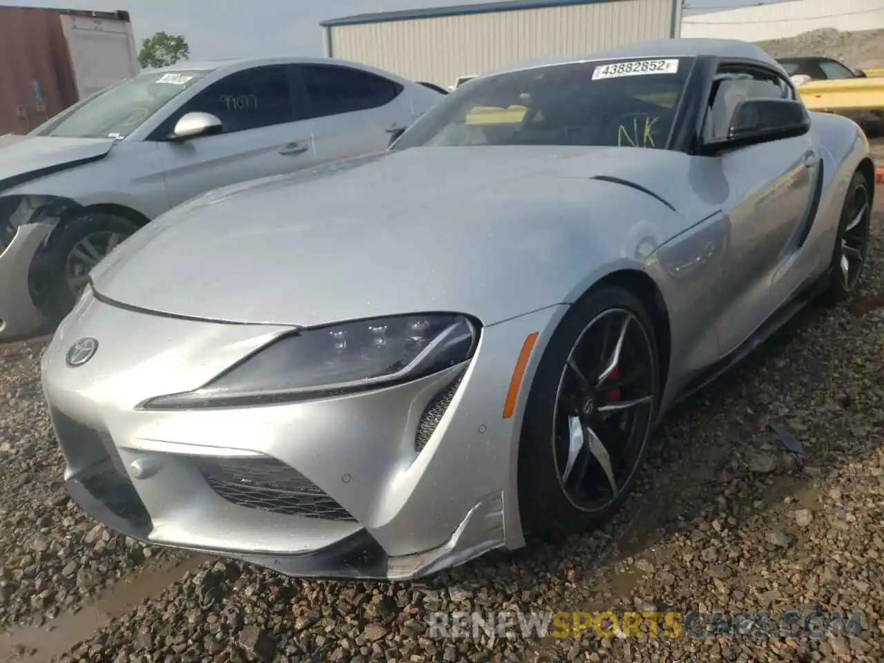 2 Photograph of a damaged car WZ1DB4C03LW028375 TOYOTA SUPRA 2020