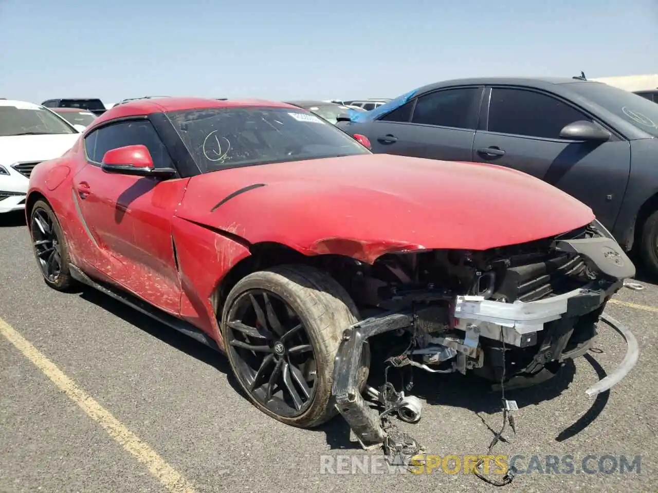 1 Photograph of a damaged car WZ1DB4C06LW020898 TOYOTA SUPRA 2020