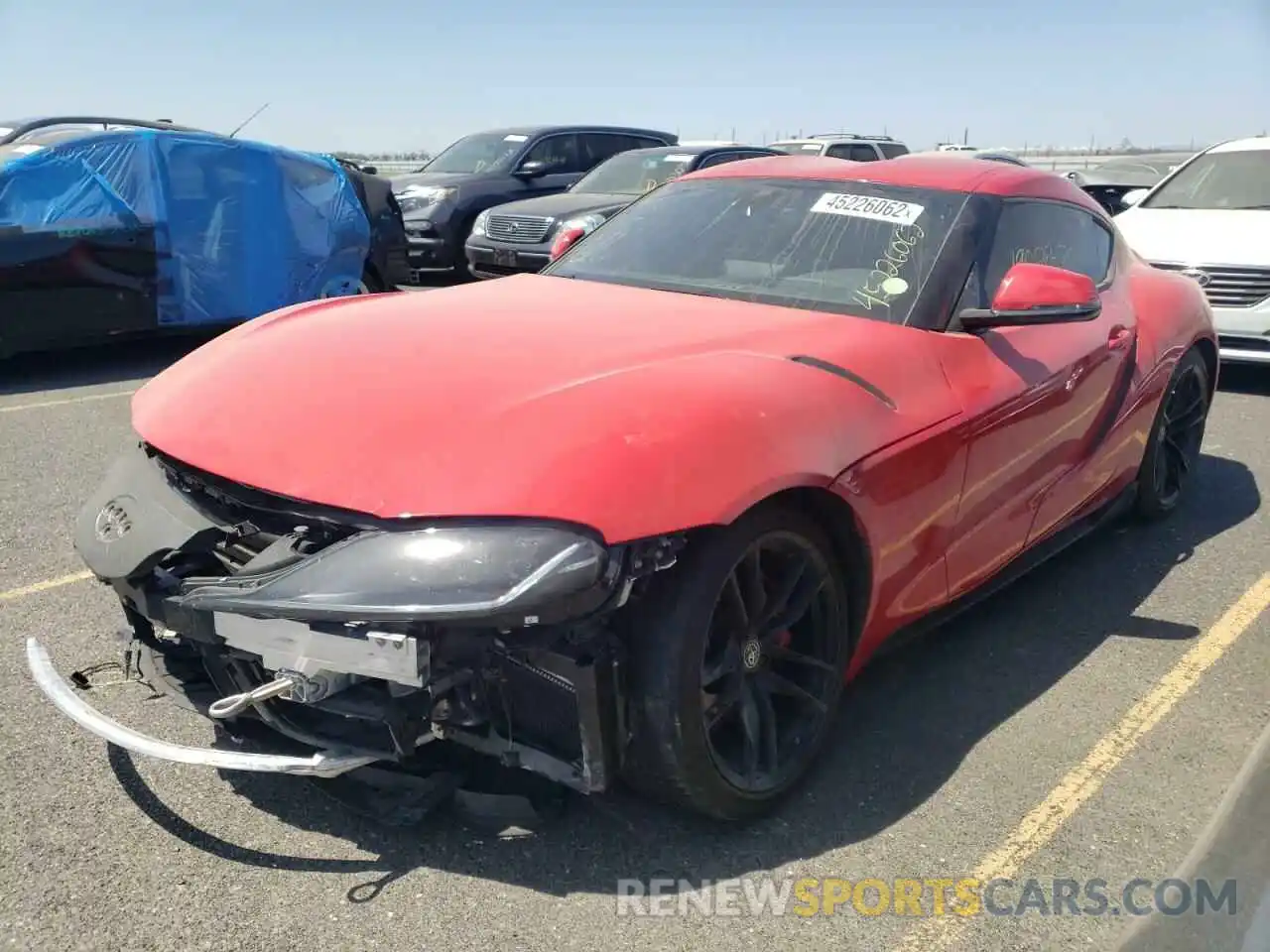 2 Photograph of a damaged car WZ1DB4C06LW020898 TOYOTA SUPRA 2020