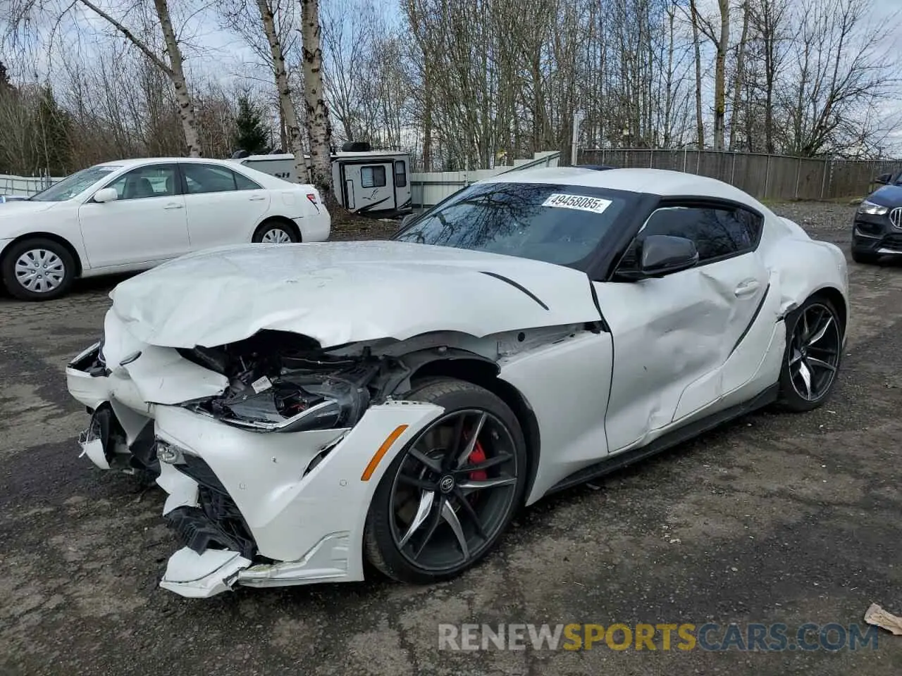1 Photograph of a damaged car WZ1DB4C06LW032176 TOYOTA SUPRA 2020