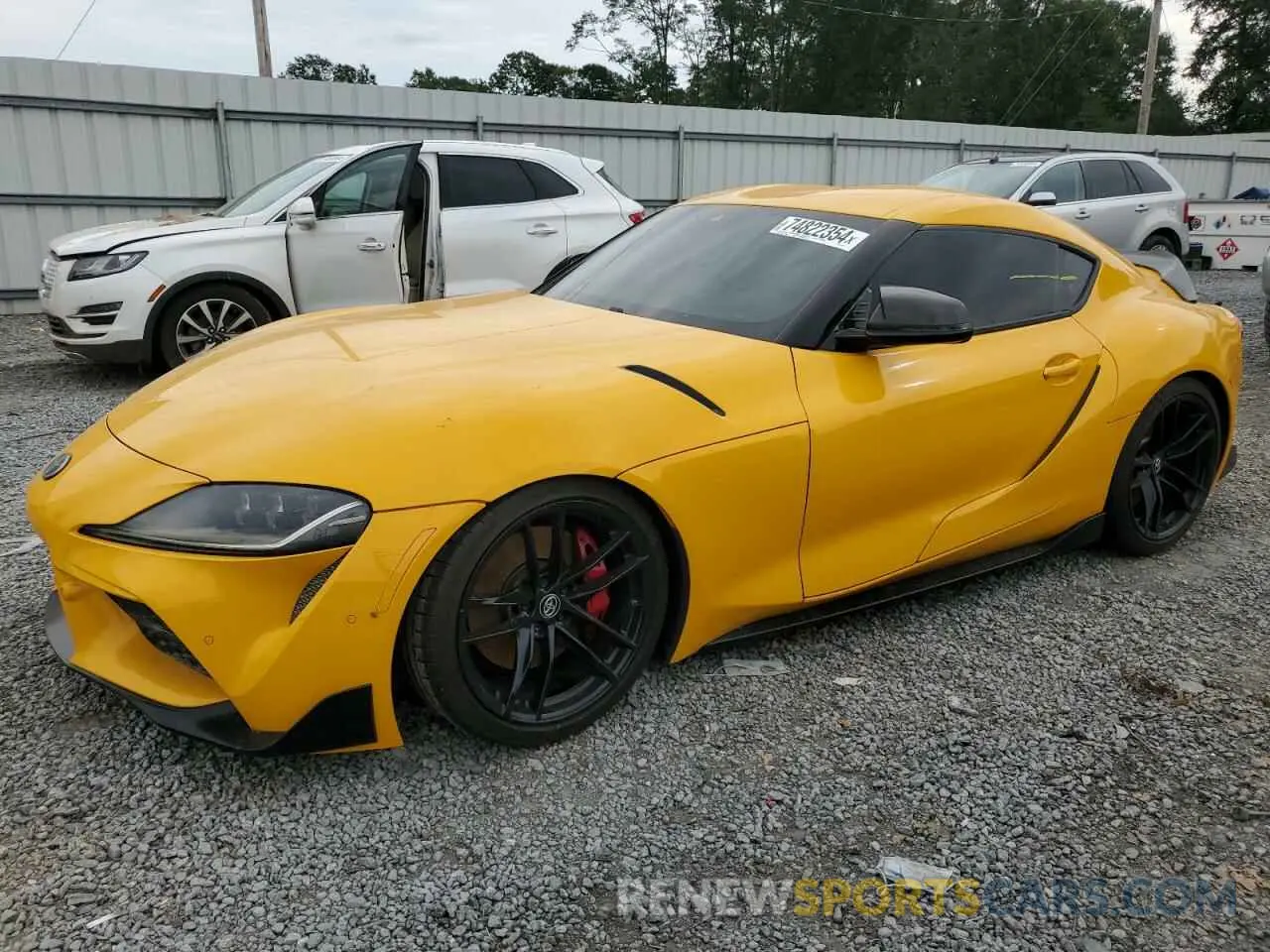1 Photograph of a damaged car WZ1DB4C08LW024774 TOYOTA SUPRA 2020