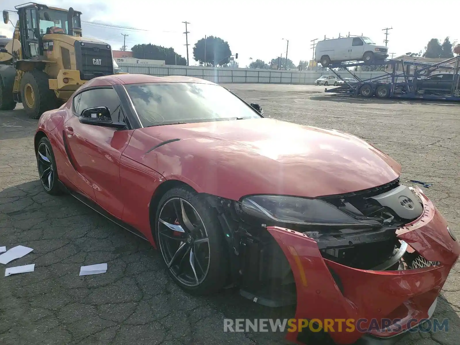 1 Photograph of a damaged car WZ1DB4C08LW028615 TOYOTA SUPRA 2020