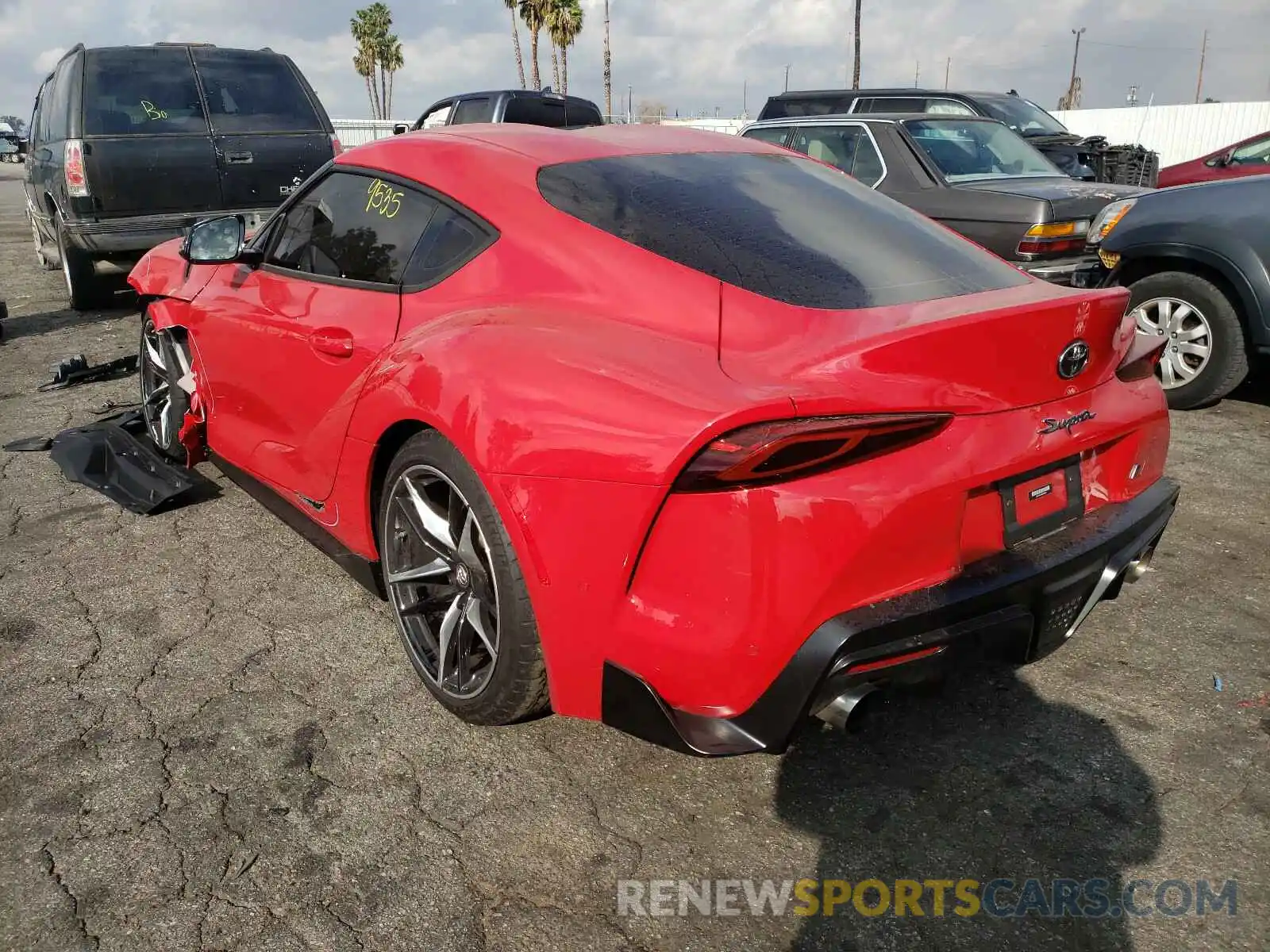 3 Photograph of a damaged car WZ1DB4C08LW028615 TOYOTA SUPRA 2020