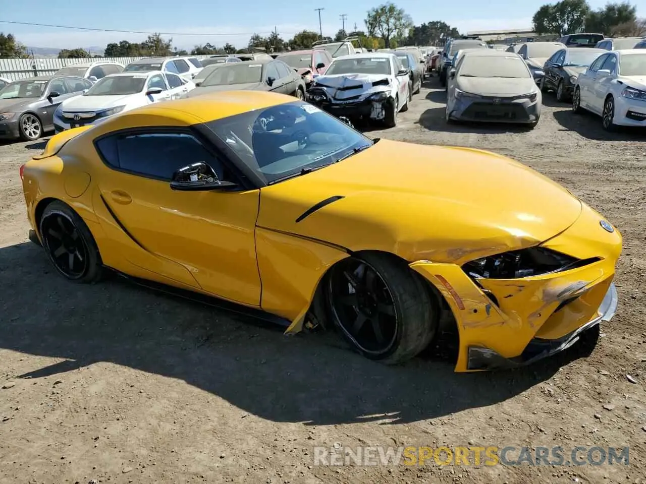 4 Photograph of a damaged car WZ1DB4C09LW022905 TOYOTA SUPRA 2020