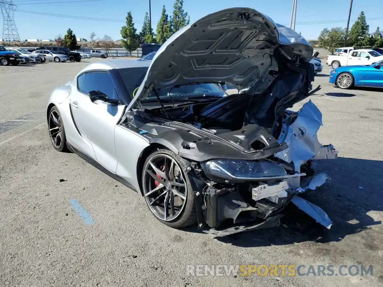 1 Photograph of a damaged car WZ1DB4C09LW024511 TOYOTA SUPRA 2020