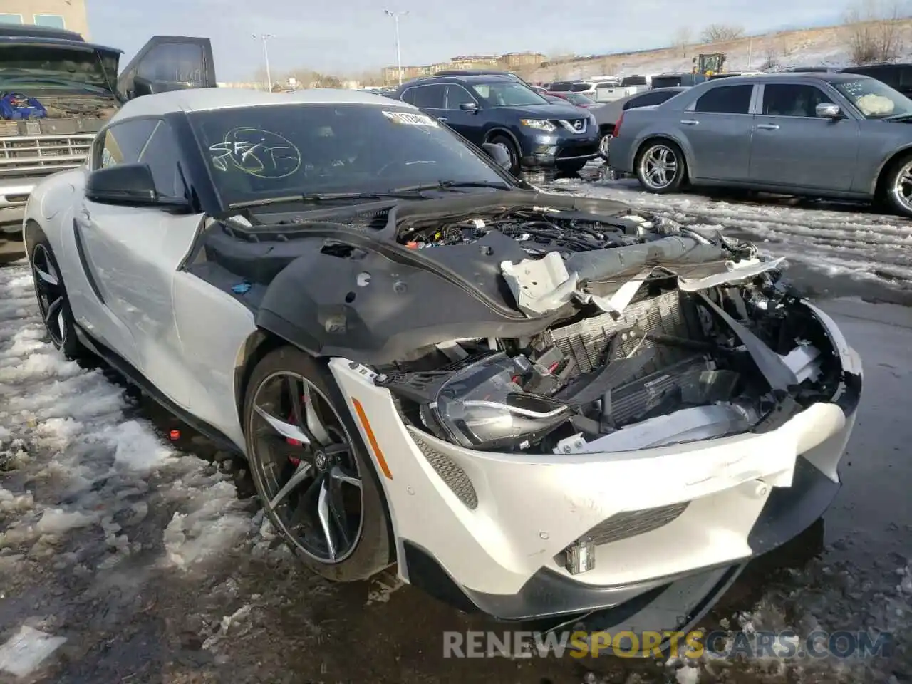 1 Photograph of a damaged car WZ1DB4C09LW028834 TOYOTA SUPRA 2020