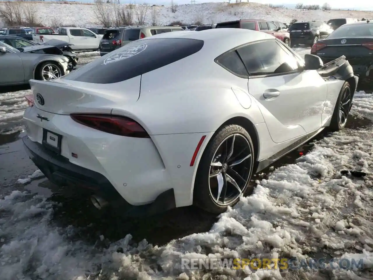 4 Photograph of a damaged car WZ1DB4C09LW028834 TOYOTA SUPRA 2020