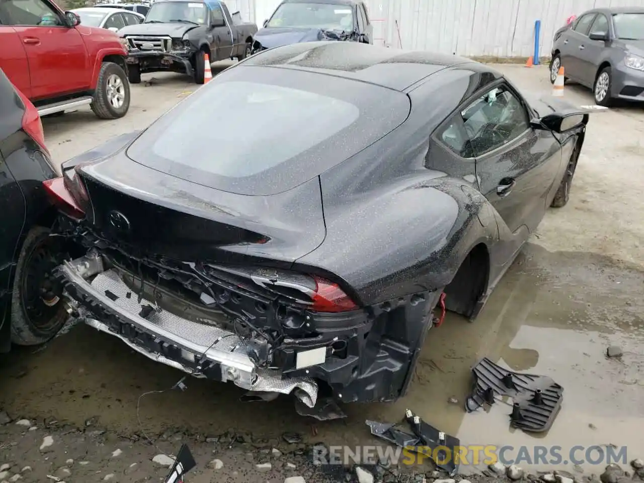 4 Photograph of a damaged car WZ1DB0C00MW037948 TOYOTA SUPRA 2021