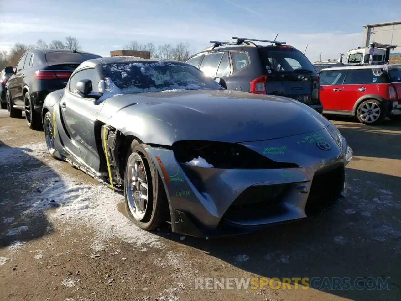 1 Photograph of a damaged car WZ1DB0C00MW041241 TOYOTA SUPRA 2021