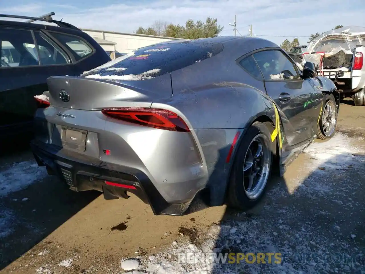 4 Photograph of a damaged car WZ1DB0C00MW041241 TOYOTA SUPRA 2021