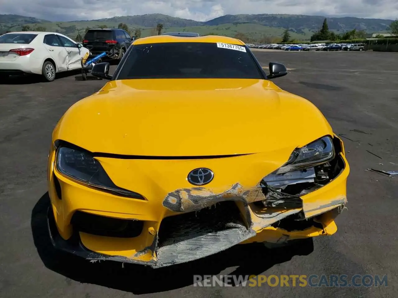 5 Photograph of a damaged car WZ1DB0C01MW034802 TOYOTA SUPRA 2021