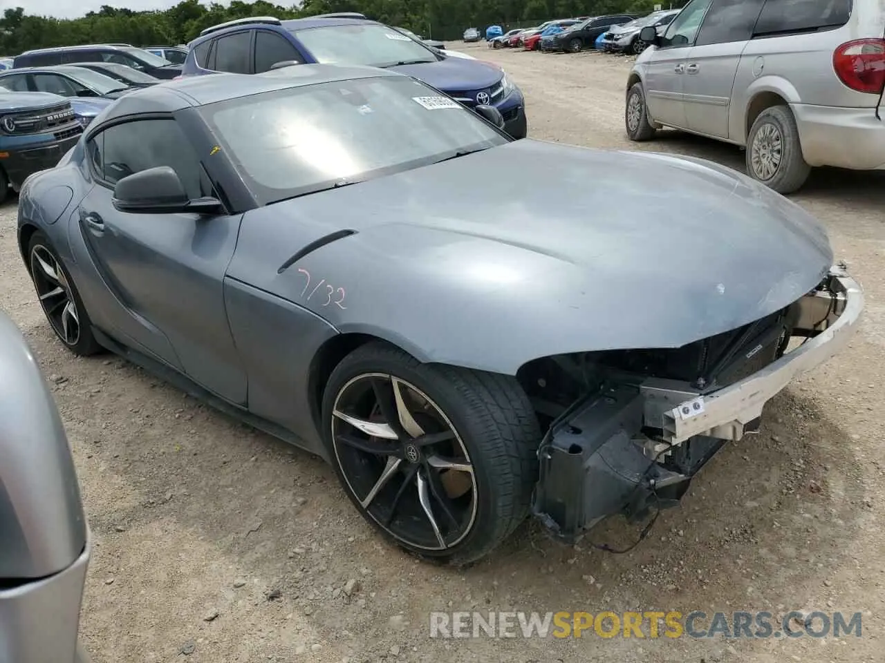 4 Photograph of a damaged car WZ1DB0C01MW038946 TOYOTA SUPRA 2021