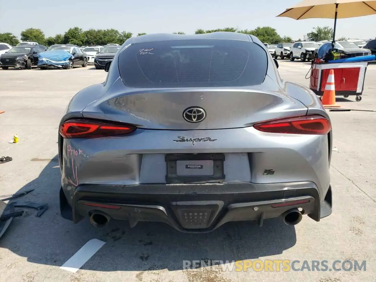 6 Photograph of a damaged car WZ1DB0C01MW038946 TOYOTA SUPRA 2021