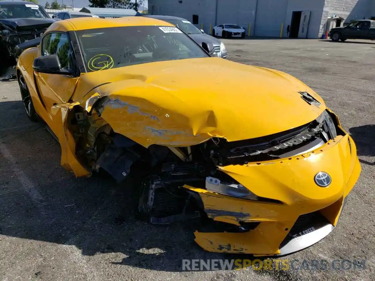 1 Photograph of a damaged car WZ1DB0C01MW041670 TOYOTA SUPRA 2021