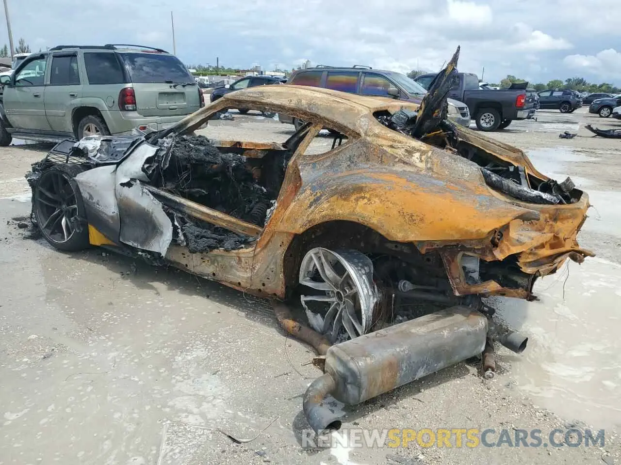 2 Photograph of a damaged car WZ1DB0C02MW039667 TOYOTA SUPRA 2021