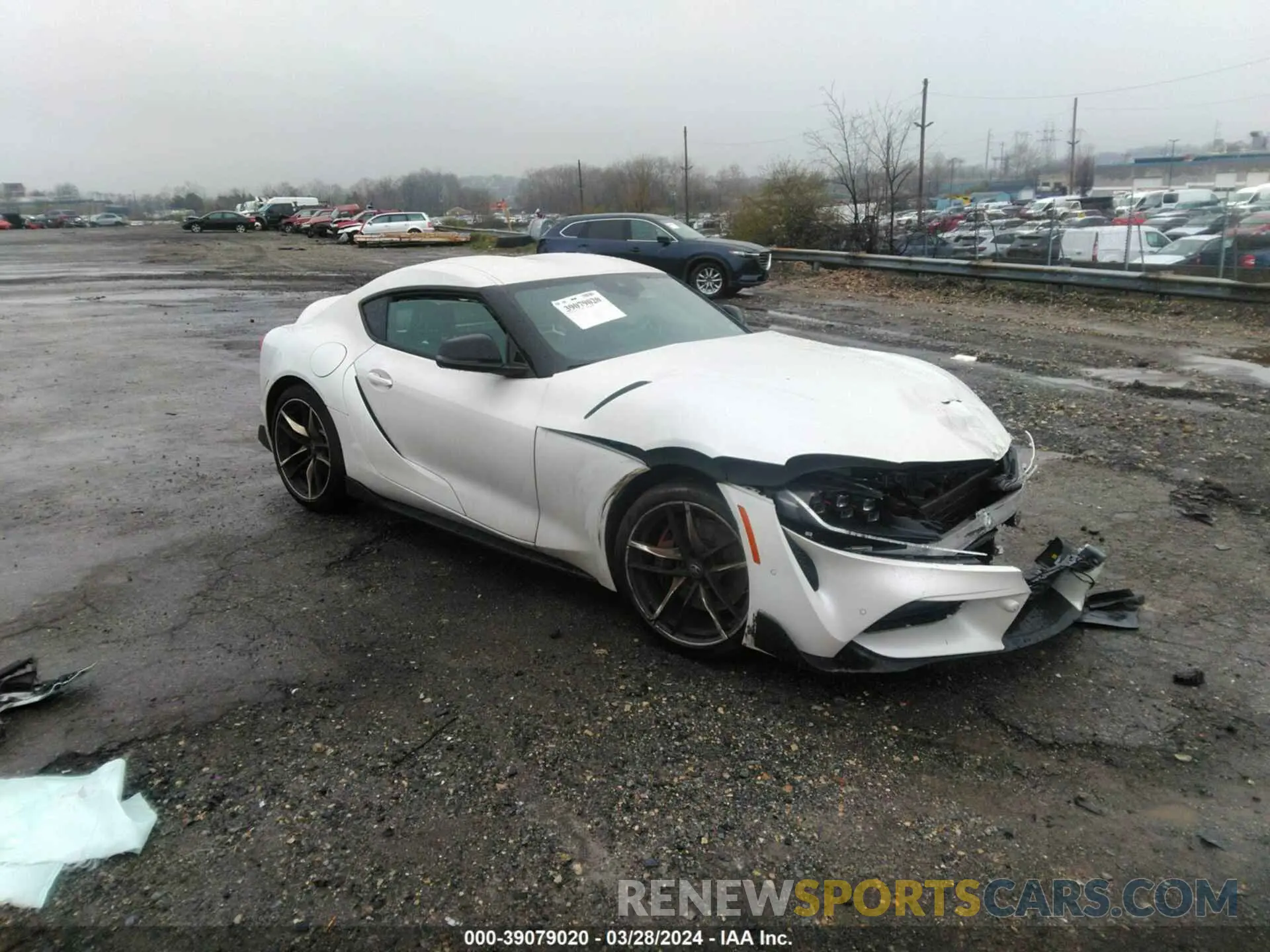 1 Photograph of a damaged car WZ1DB0C02MW041466 TOYOTA SUPRA 2021