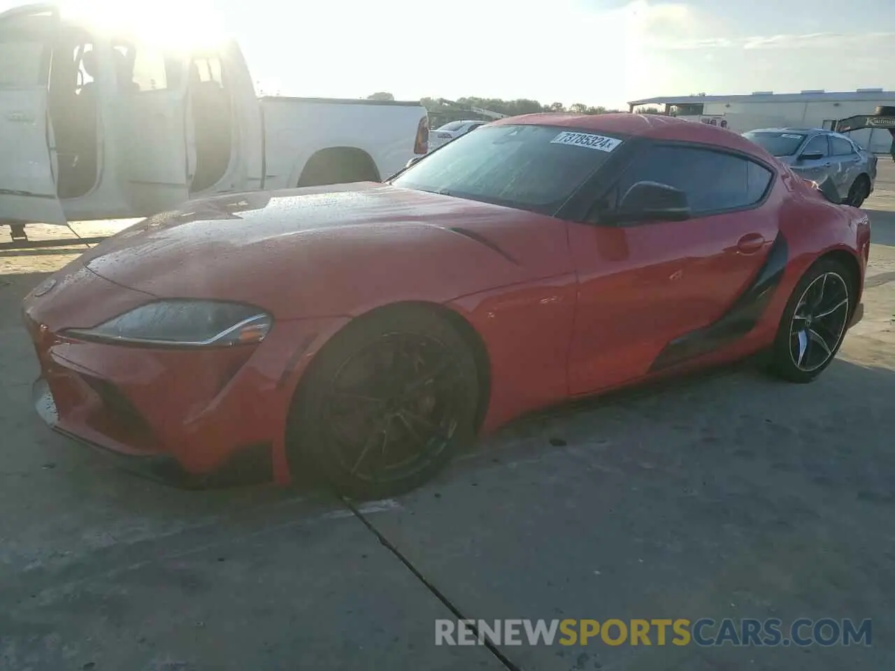 1 Photograph of a damaged car WZ1DB0C02MW043752 TOYOTA SUPRA 2021