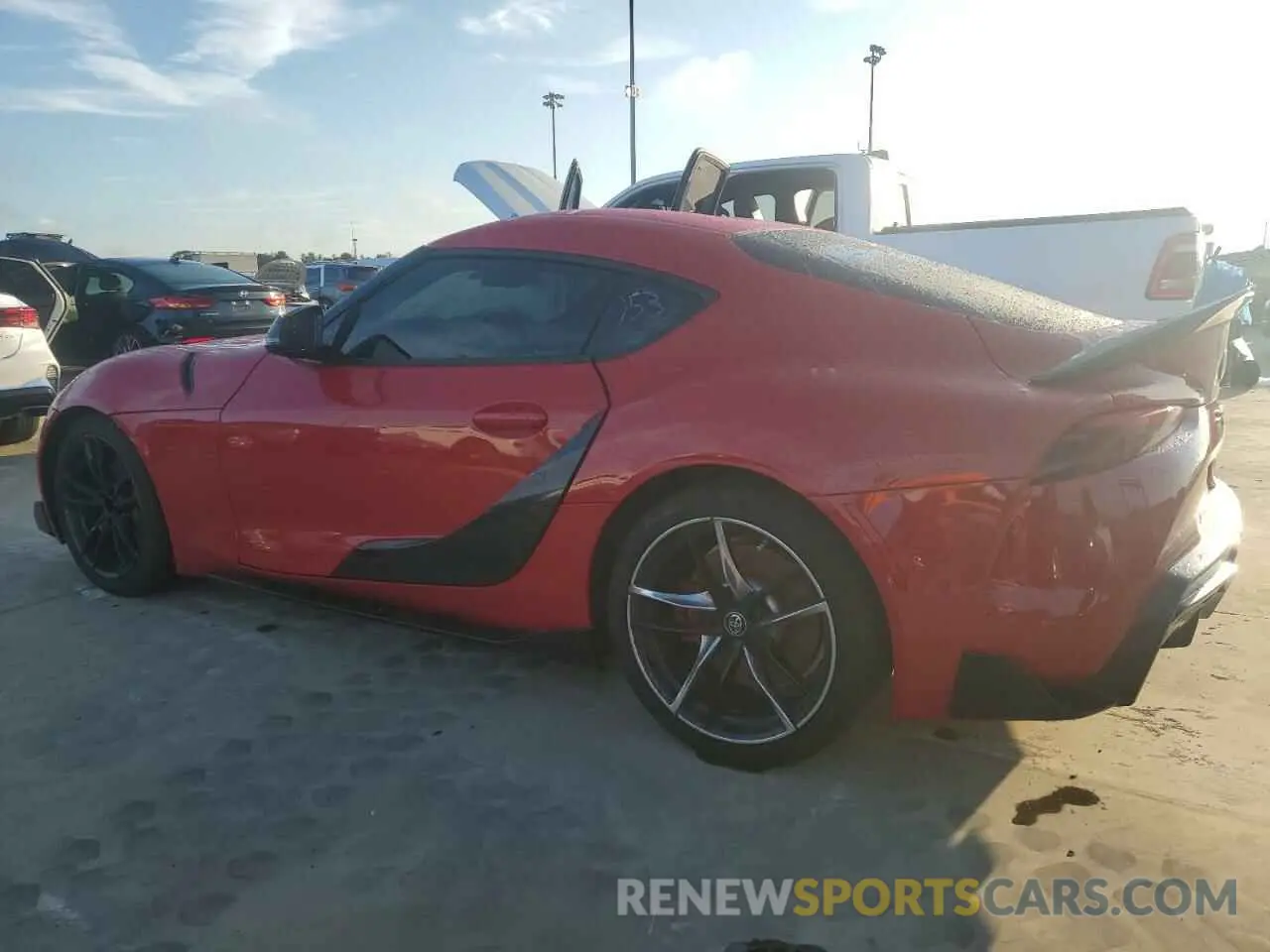2 Photograph of a damaged car WZ1DB0C02MW043752 TOYOTA SUPRA 2021