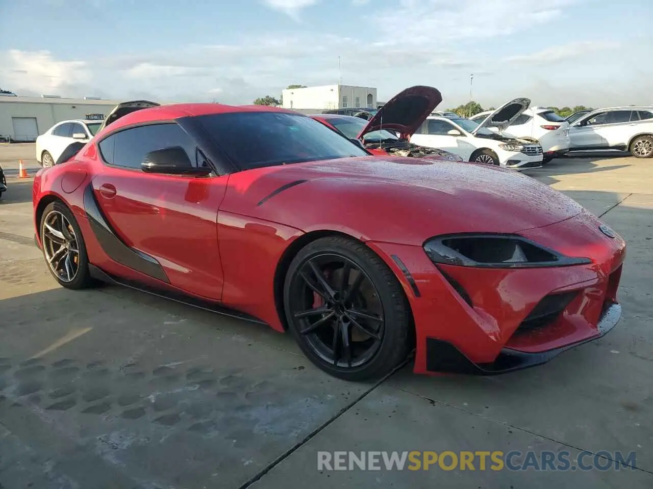 4 Photograph of a damaged car WZ1DB0C02MW043752 TOYOTA SUPRA 2021