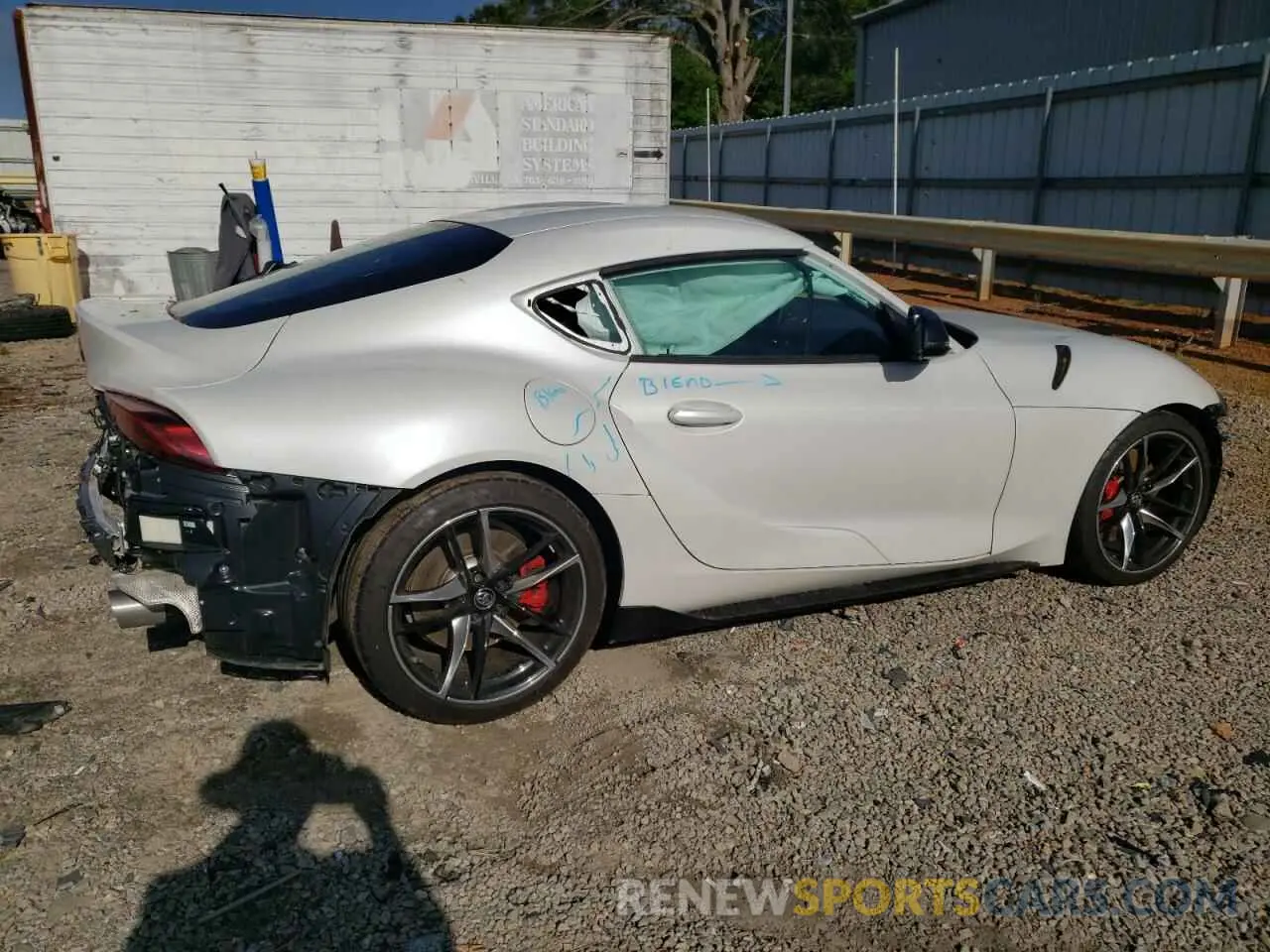 3 Photograph of a damaged car WZ1DB0C03MW041279 TOYOTA SUPRA 2021
