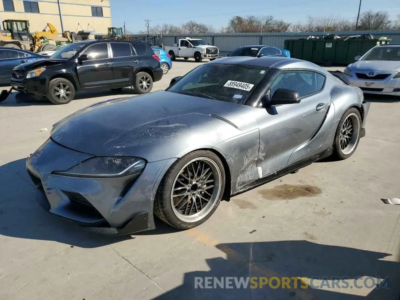 1 Photograph of a damaged car WZ1DB0C03MW044778 TOYOTA SUPRA 2021