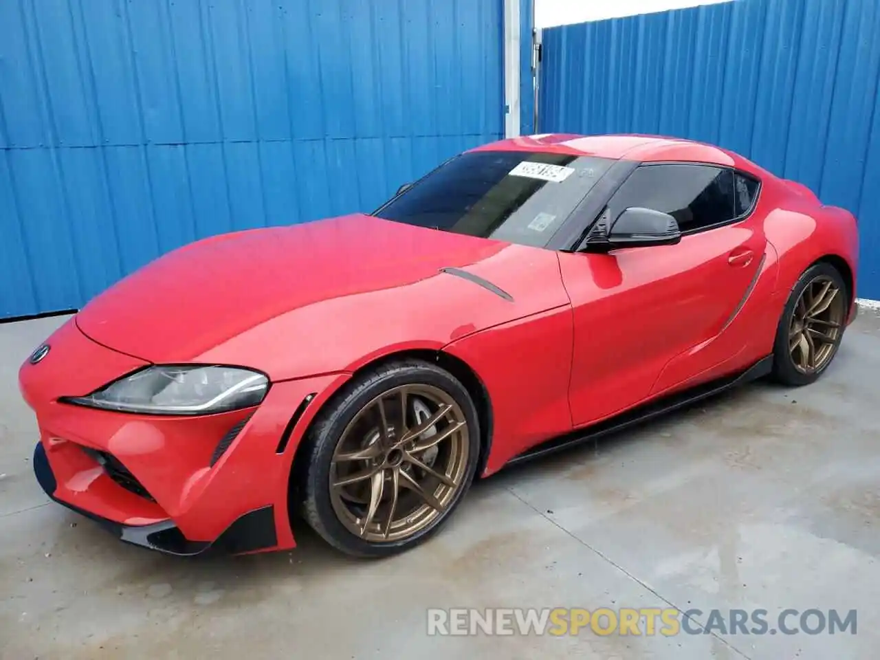 1 Photograph of a damaged car WZ1DB0C04MW035085 TOYOTA SUPRA 2021