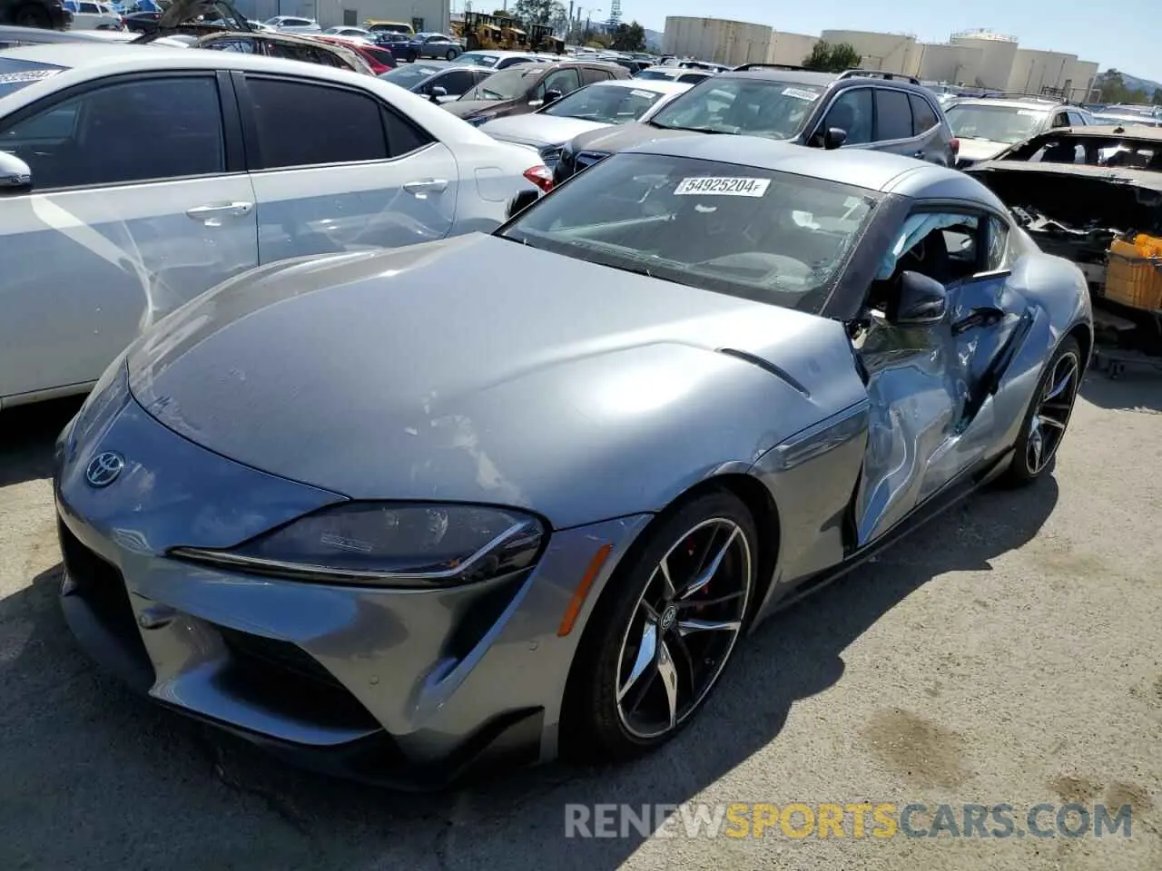 1 Photograph of a damaged car WZ1DB0C04MW040237 TOYOTA SUPRA 2021