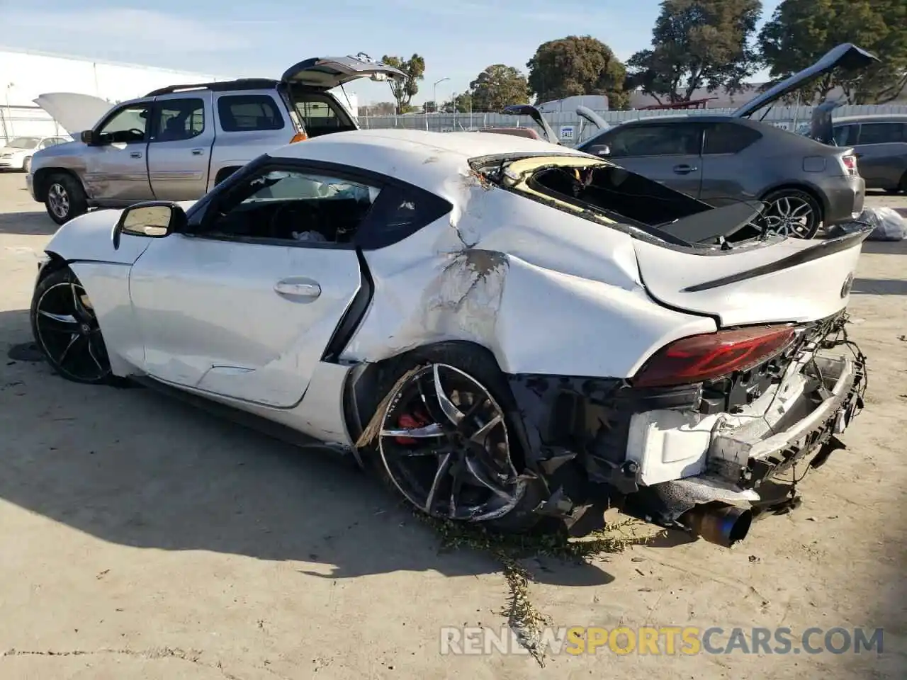 2 Photograph of a damaged car WZ1DB0C04MW043669 TOYOTA SUPRA 2021