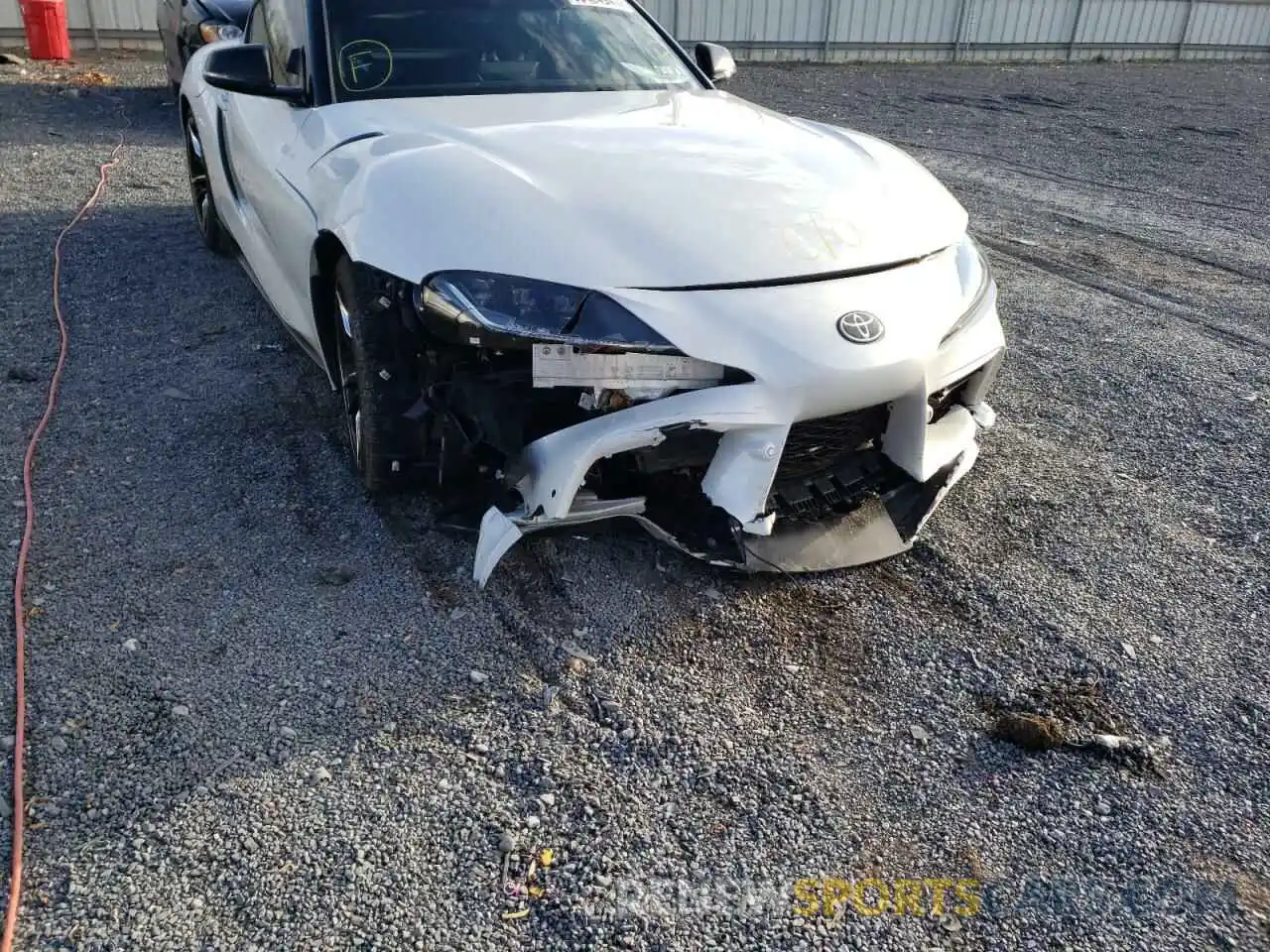 9 Photograph of a damaged car WZ1DB0C04MW045292 TOYOTA SUPRA 2021