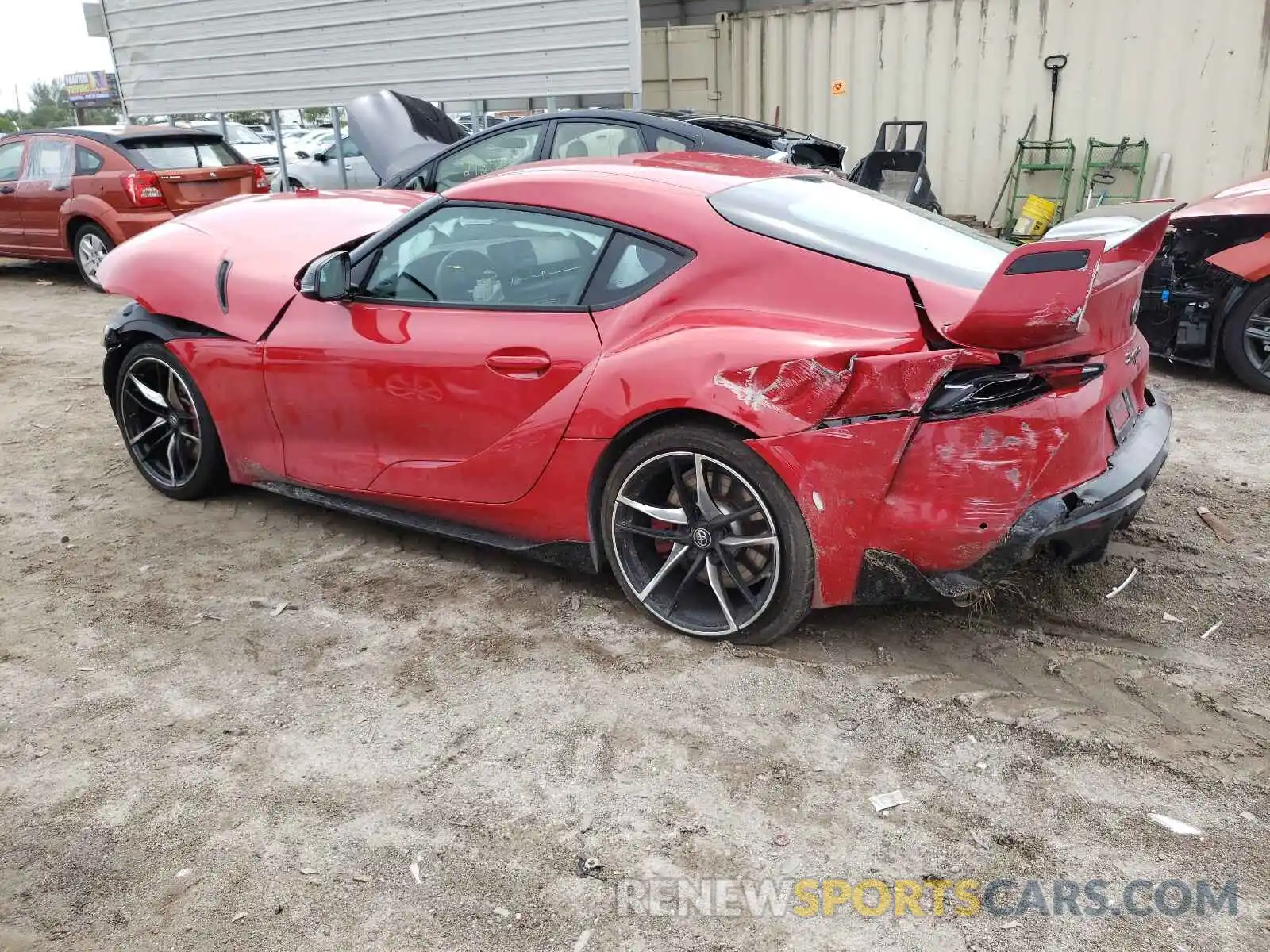 3 Photograph of a damaged car WZ1DB0C05MW034978 TOYOTA SUPRA 2021