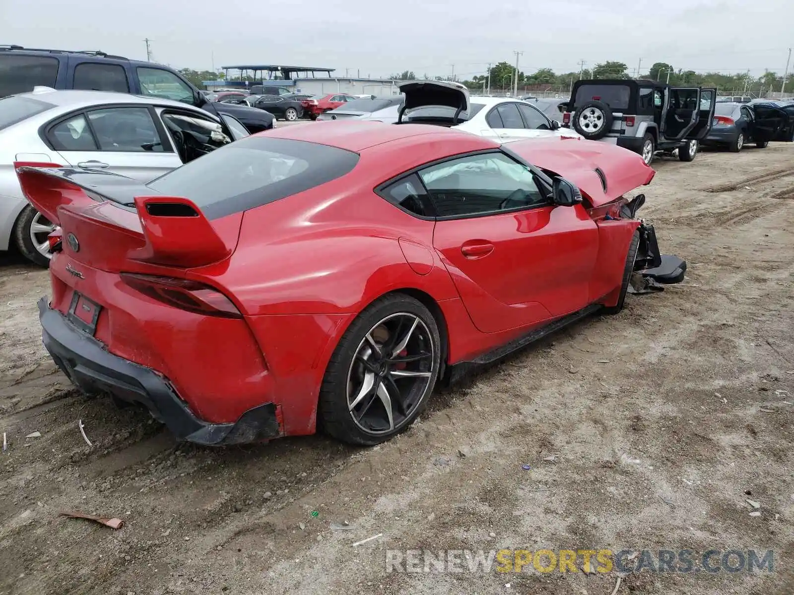 4 Photograph of a damaged car WZ1DB0C05MW034978 TOYOTA SUPRA 2021