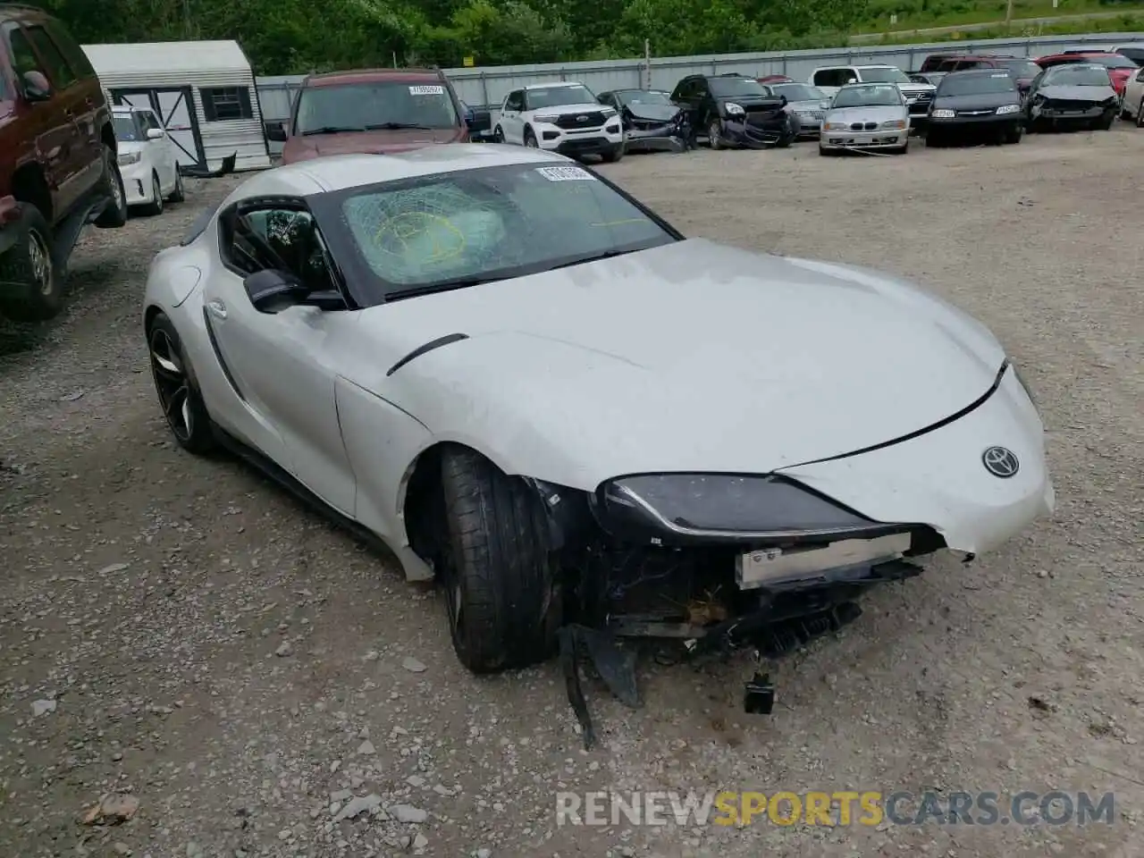 1 Photograph of a damaged car WZ1DB0C05MW038710 TOYOTA SUPRA 2021