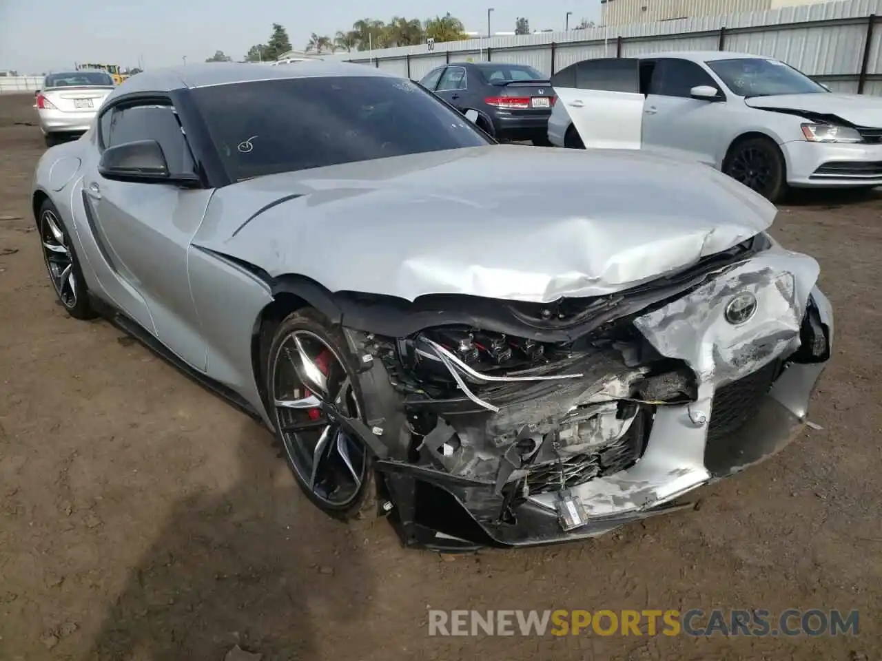 1 Photograph of a damaged car WZ1DB0C05MW041302 TOYOTA SUPRA 2021