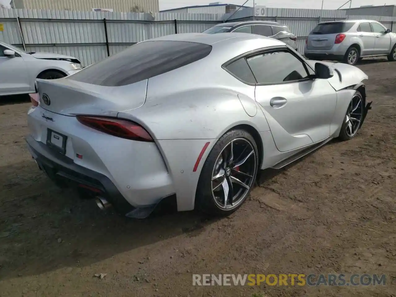 4 Photograph of a damaged car WZ1DB0C05MW041302 TOYOTA SUPRA 2021