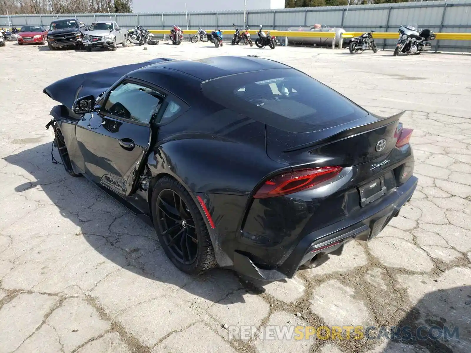 3 Photograph of a damaged car WZ1DB0C06MW036822 TOYOTA SUPRA 2021