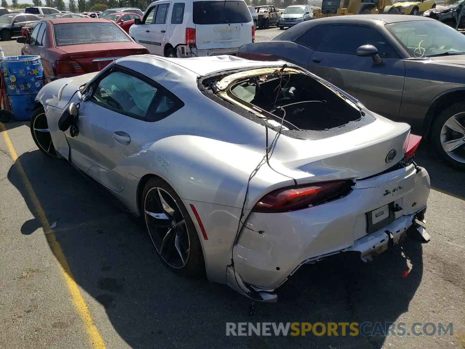 3 Photograph of a damaged car WZ1DB0C06MW038425 TOYOTA SUPRA 2021