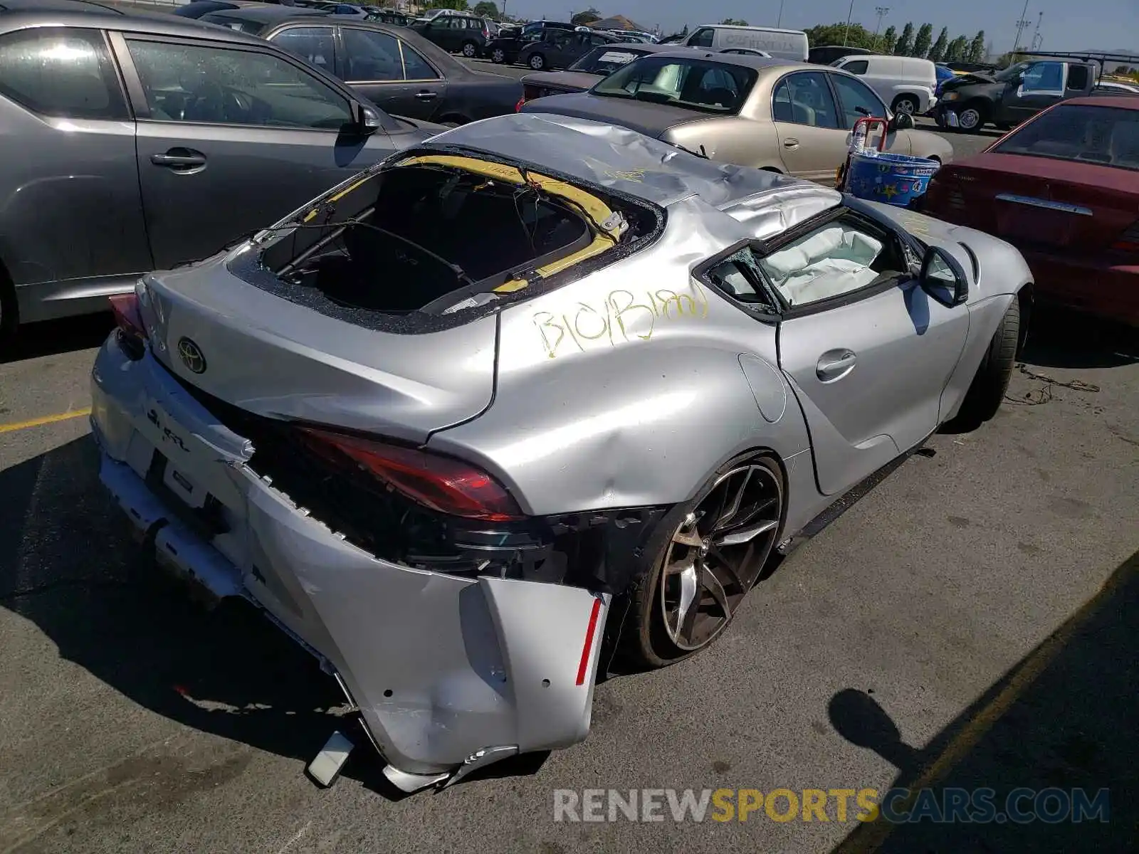 4 Photograph of a damaged car WZ1DB0C06MW038425 TOYOTA SUPRA 2021