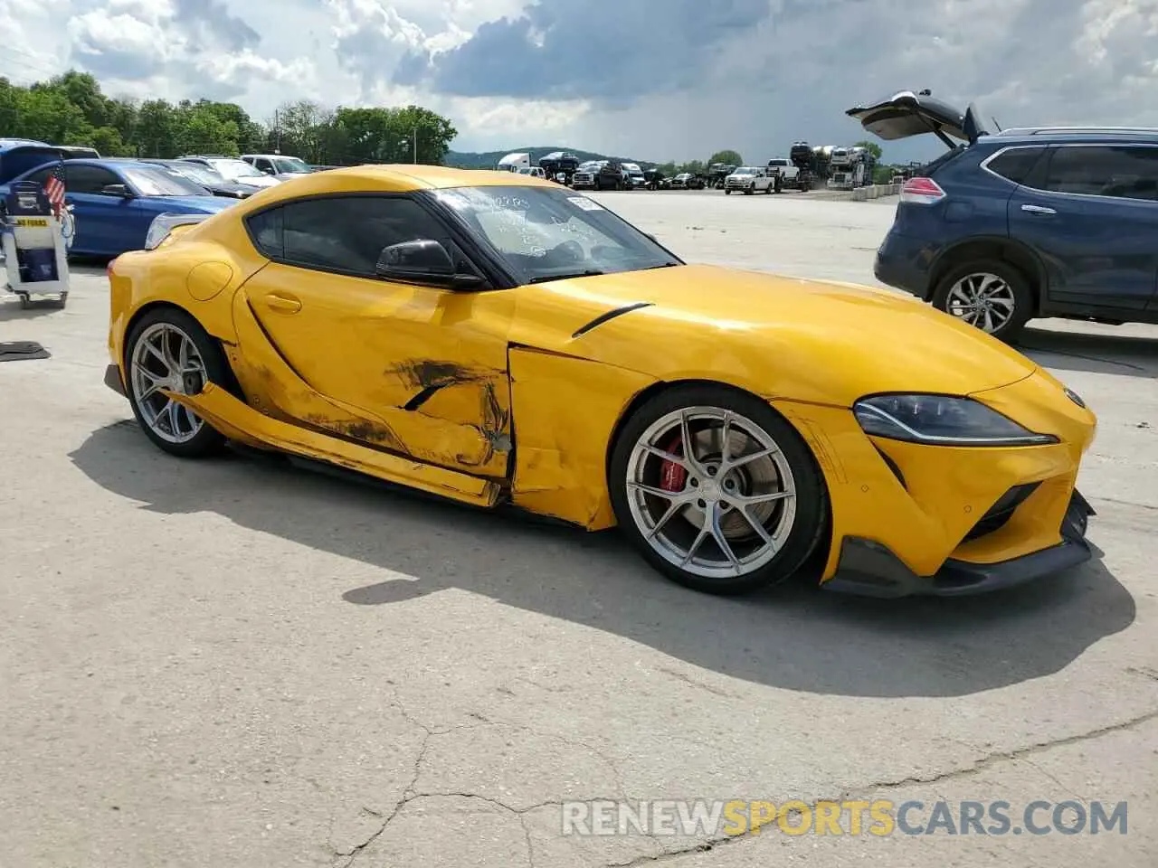 4 Photograph of a damaged car WZ1DB0C07MW039826 TOYOTA SUPRA 2021