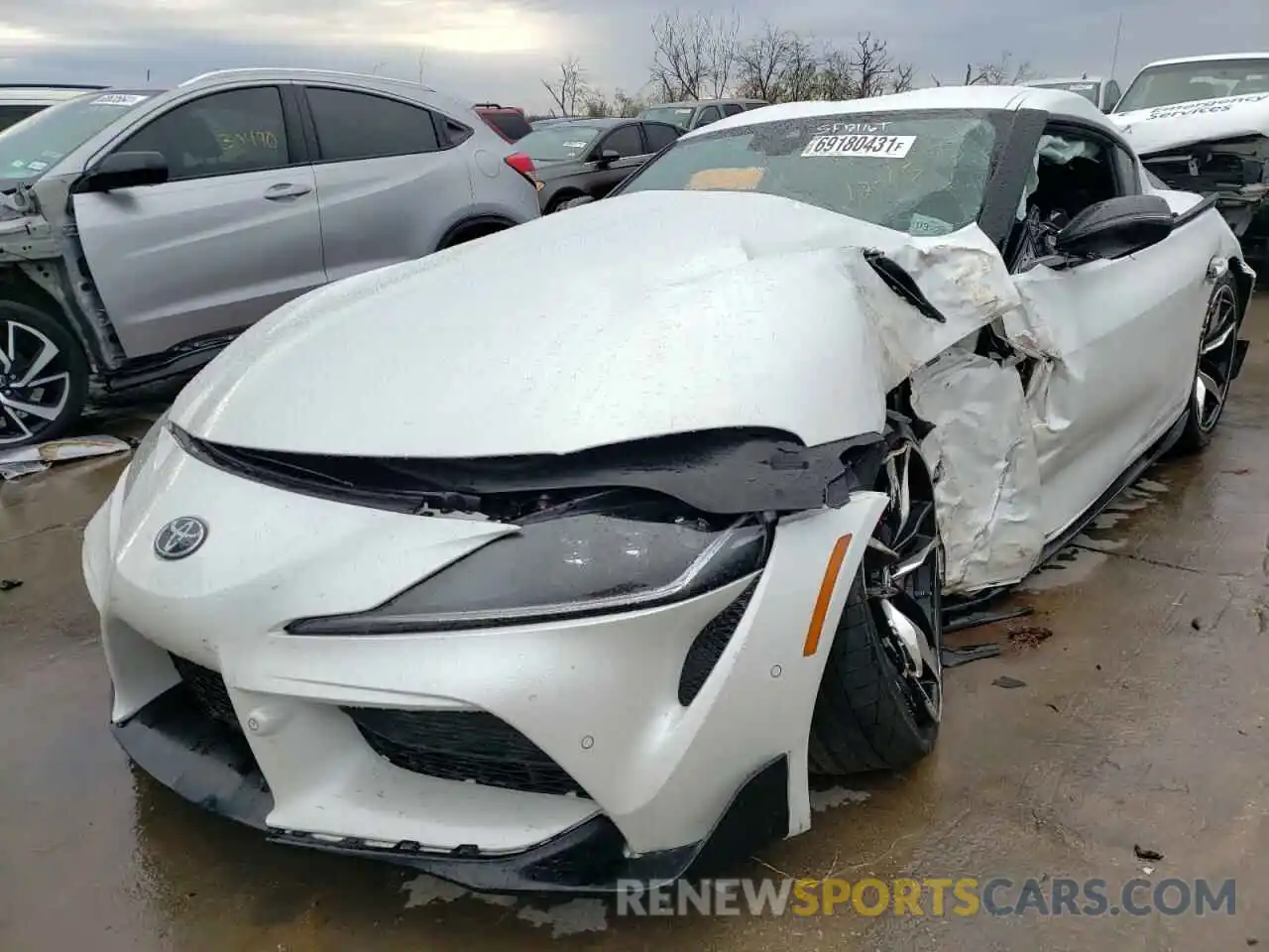 2 Photograph of a damaged car WZ1DB0C07MW041043 TOYOTA SUPRA 2021