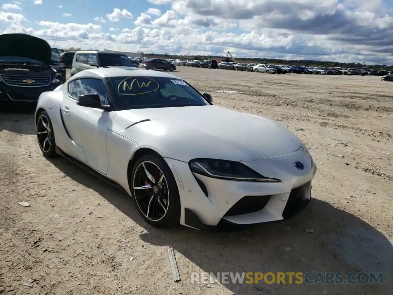 1 Photograph of a damaged car WZ1DB0C08MW034859 TOYOTA SUPRA 2021