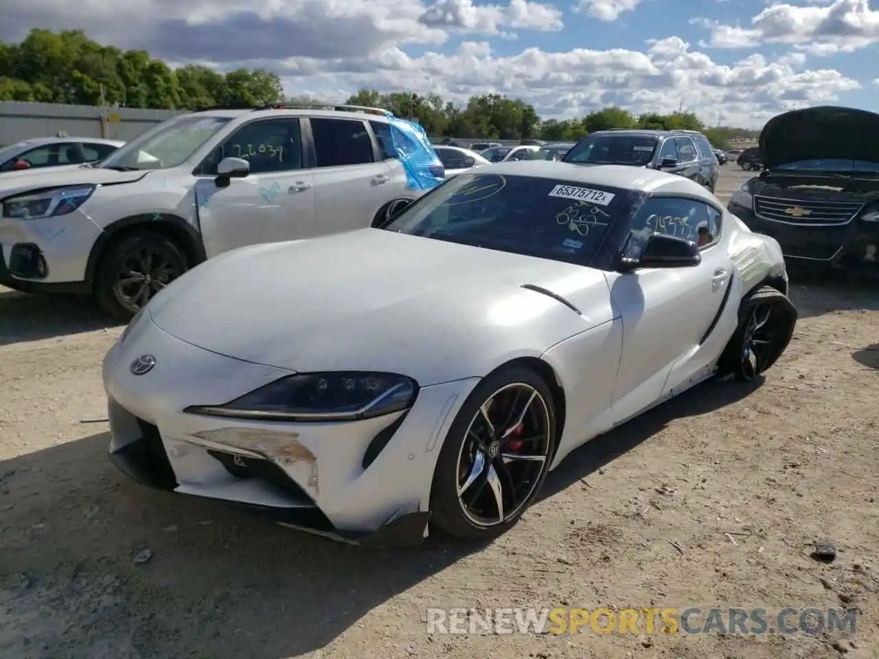 2 Photograph of a damaged car WZ1DB0C08MW034859 TOYOTA SUPRA 2021