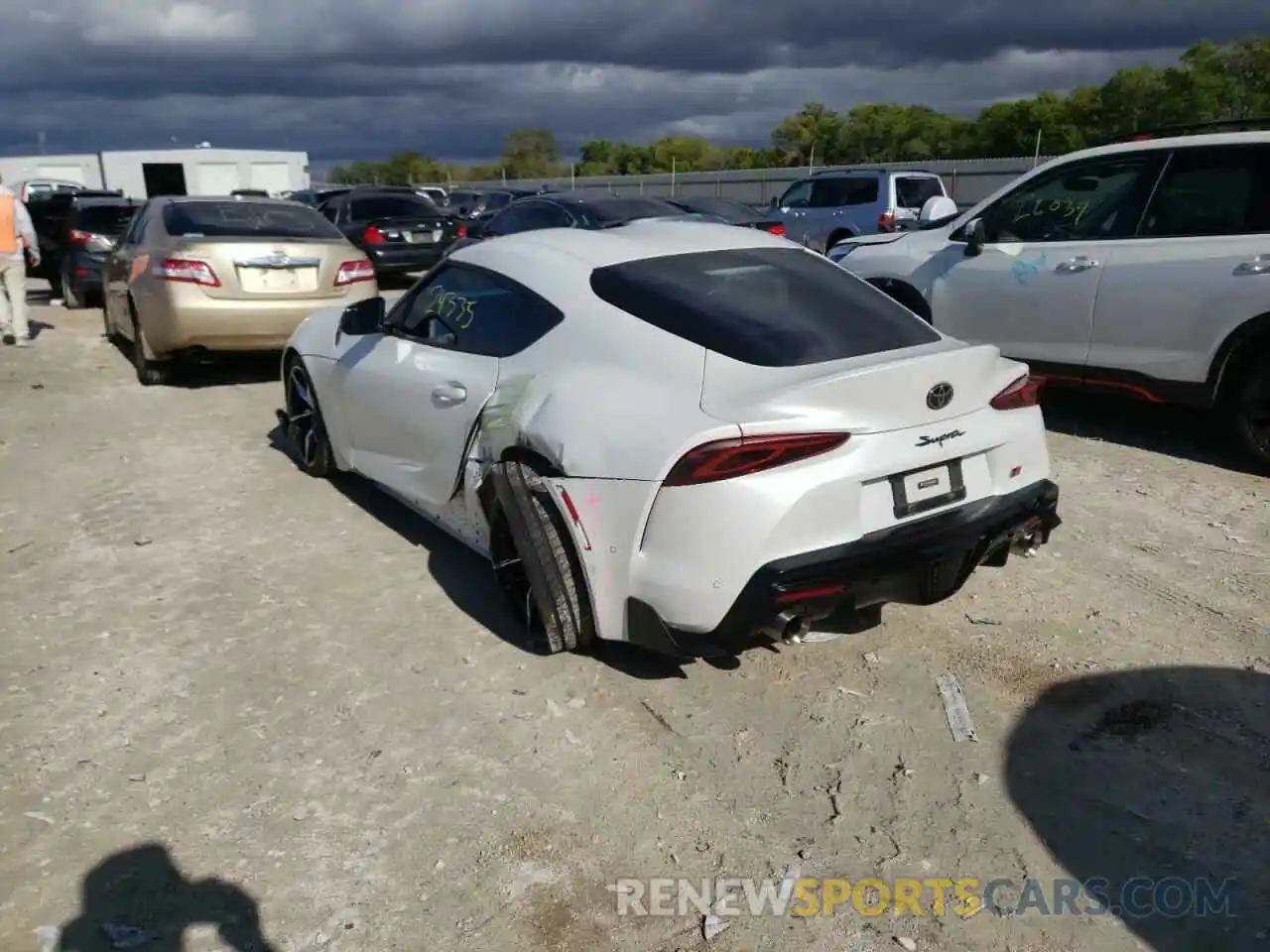 3 Photograph of a damaged car WZ1DB0C08MW034859 TOYOTA SUPRA 2021