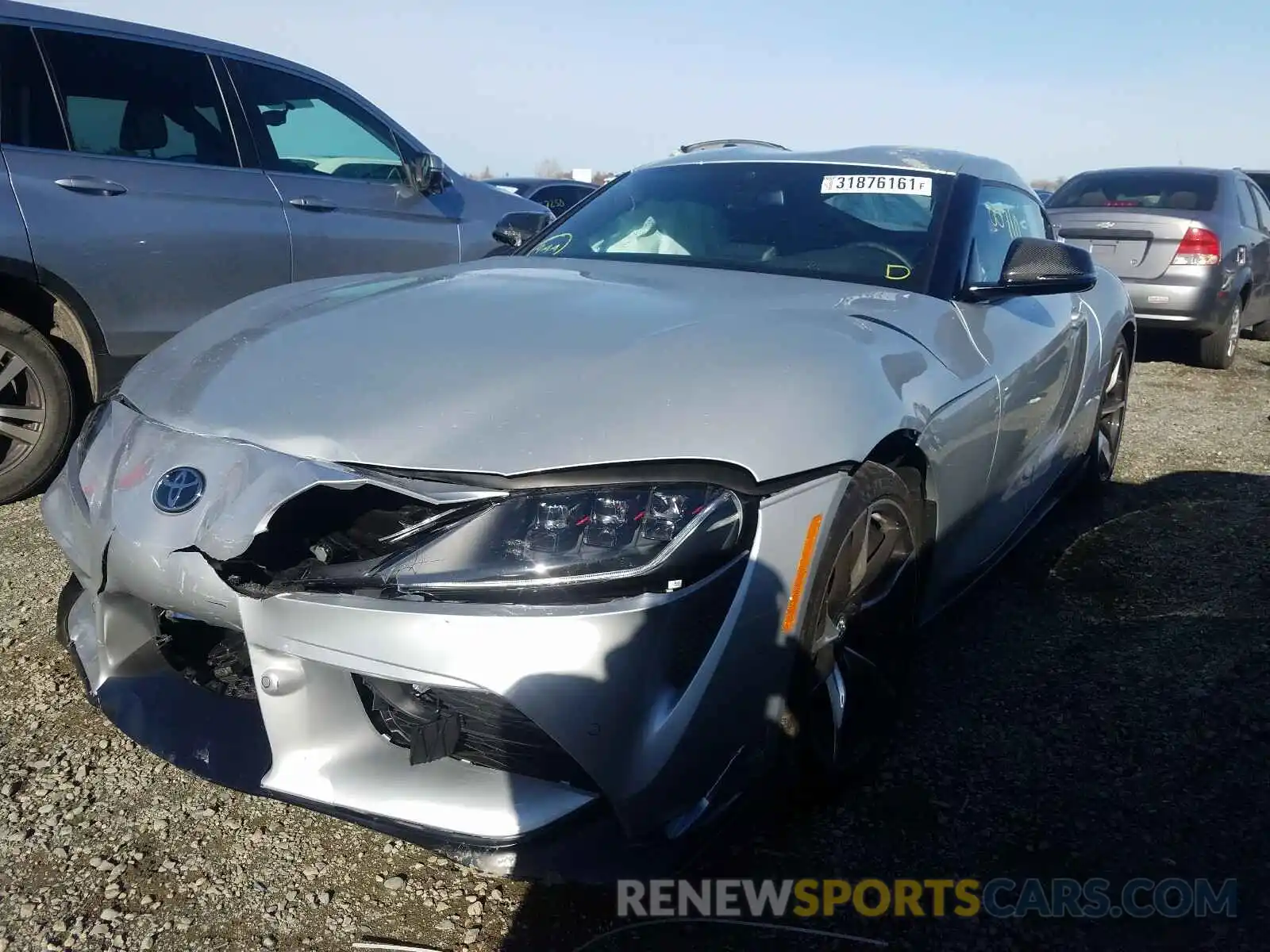 2 Photograph of a damaged car WZ1DB0C09MW035941 TOYOTA SUPRA 2021