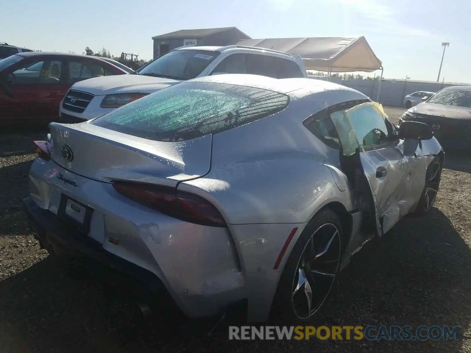 4 Photograph of a damaged car WZ1DB0C09MW035941 TOYOTA SUPRA 2021