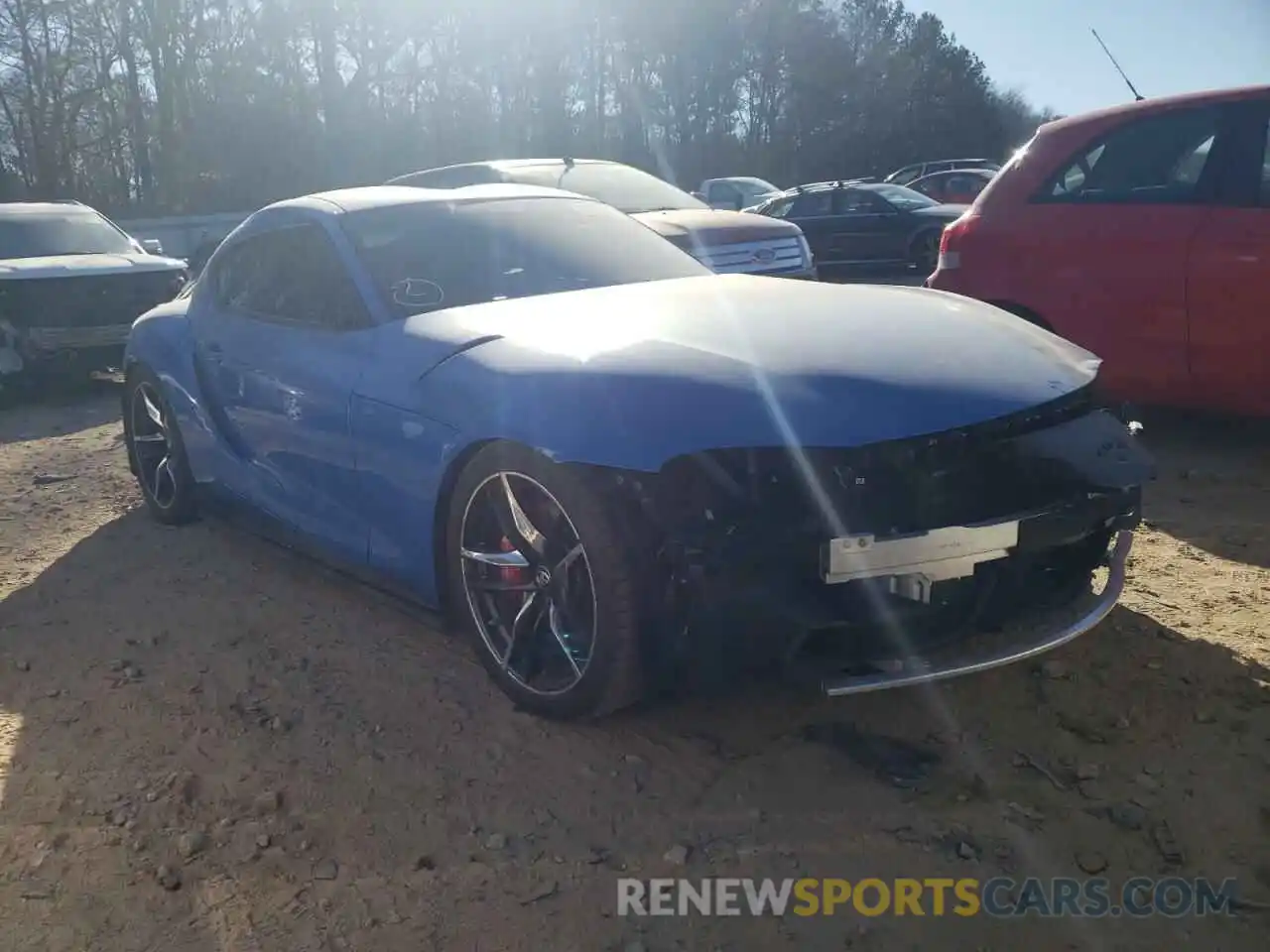 1 Photograph of a damaged car WZ1DB0C09MW037592 TOYOTA SUPRA 2021